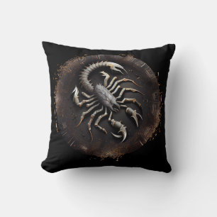 Scorpio Zodiac Scorpion Cushion