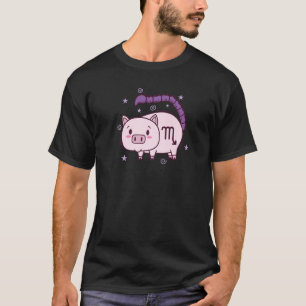 Scorpio Zodiac Sign as a Piggy T-Shirt