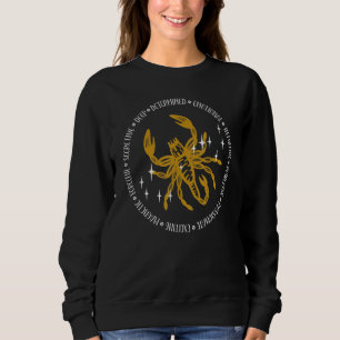Scorpio Zodiac Sign Good Qualities Sweatshirt