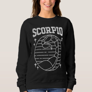 Scorpio Zodiac Sign Graphic 1 Sweatshirt