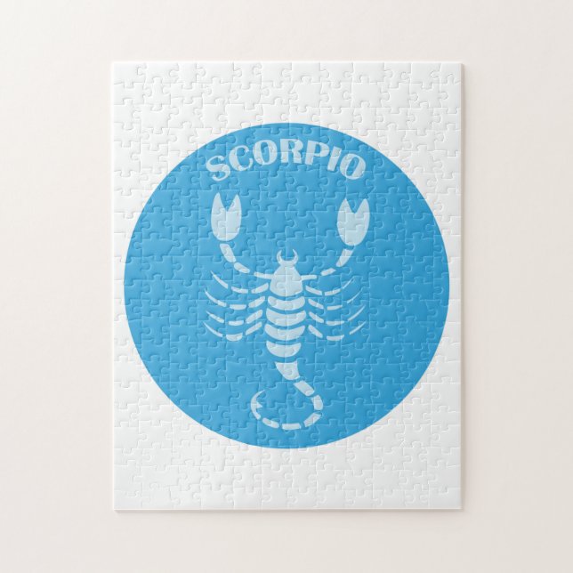 Scorpio, Zodiac Sign, Horoscope, Astrology Jigsaw Puzzle (Vertical)