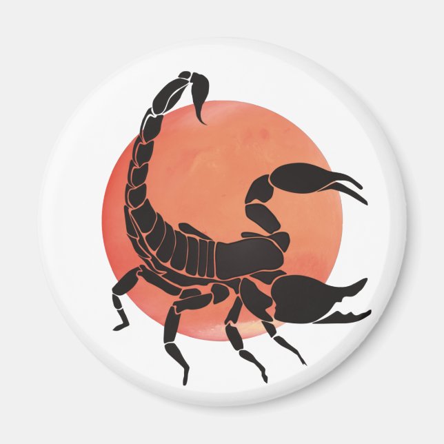 Scorpio Zodiac Sign Magnet (Front)