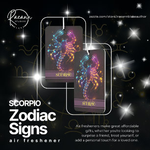 Scorpio Zodiac Signs Celestial Air Freshener
