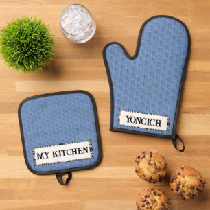 Scorpio Zodiac Symbol Element by Kenneth Yoncich Oven Mitt & Pot Holder Set