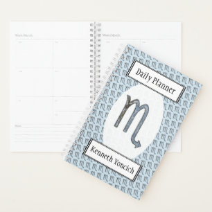 Scorpio Zodiac Symbol Element by Kenneth Yoncich Planner