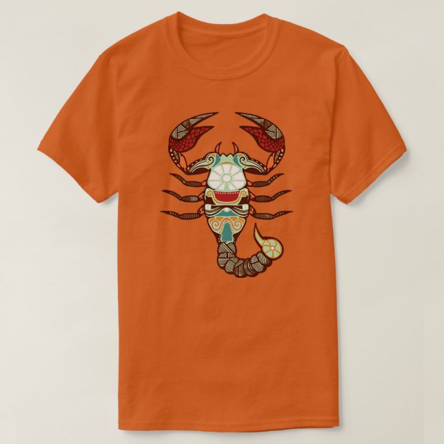 Scorpio Zodiac T-Shirt (Design Front)