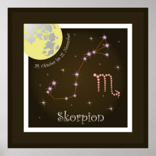 Scorpion 24. October to November 22 poster