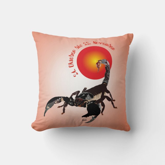 scorpion cushion (Front)