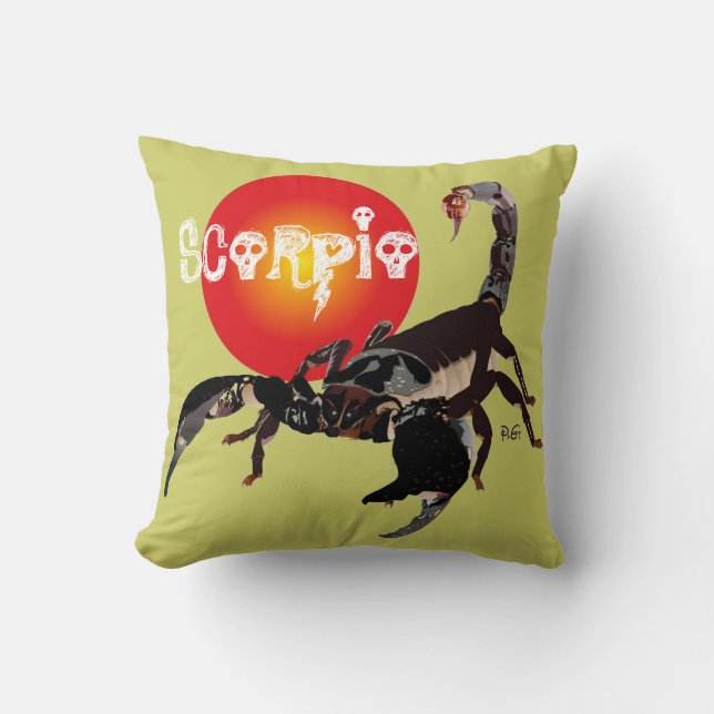 scorpion cushion (Front)