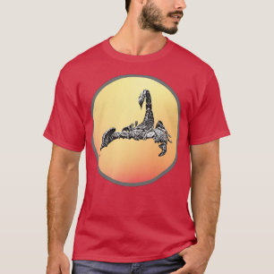 Scorpion Drawing  T-Shirt