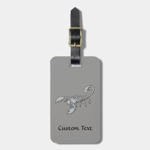 Scorpion Icon Luggage Tag