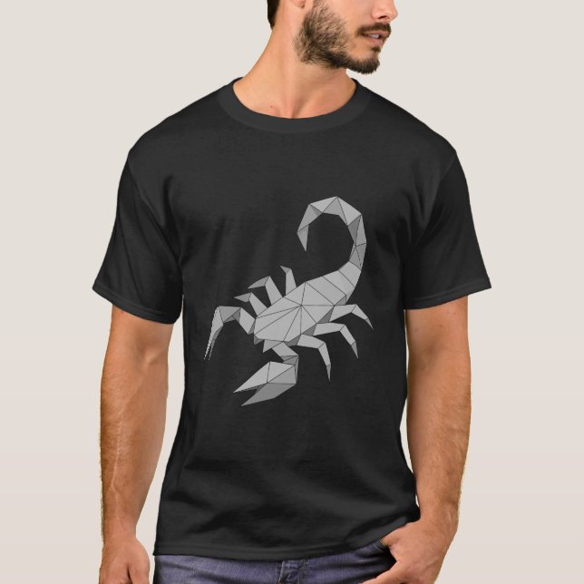 Scorpion origami T-Shirt (Front)