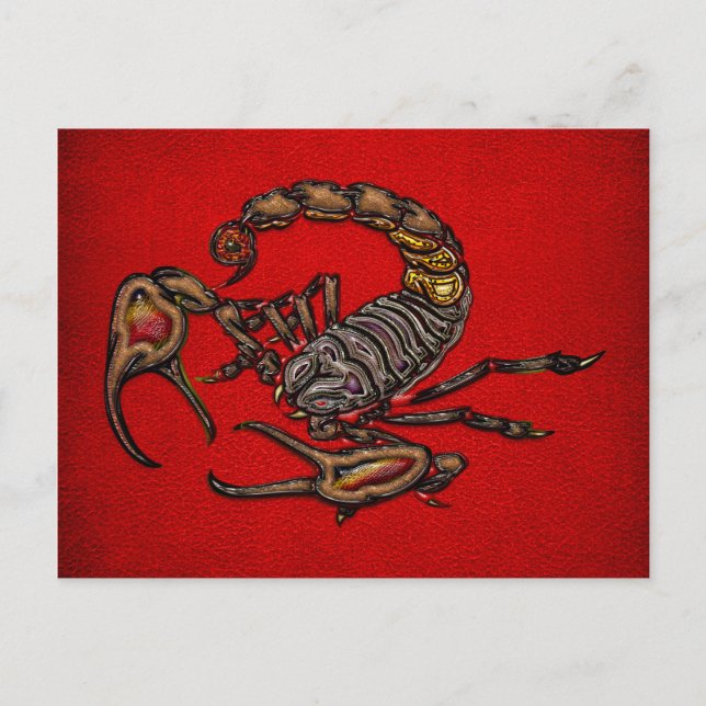 Scorpion Postcard (Front)