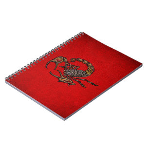 Scorpion Spiral Notebook