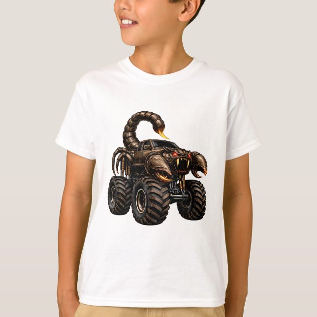 Scorpion Style Off-Road Monster Truck T-Shirt (Front)