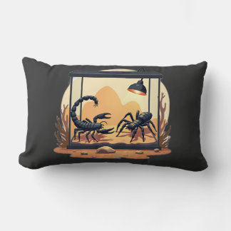 Scorpion Terrarium Habitat Lumbar Cushion