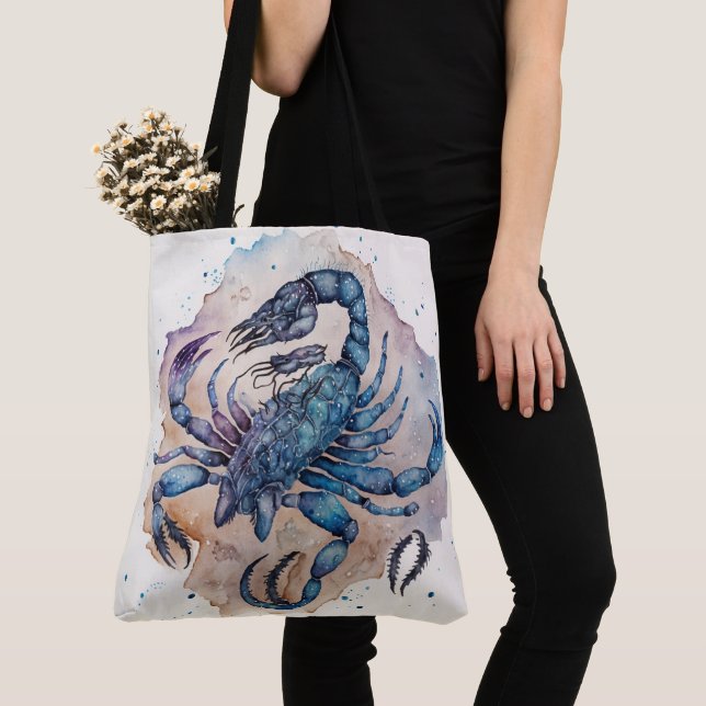 Scorpion Tote Bag (Close Up)