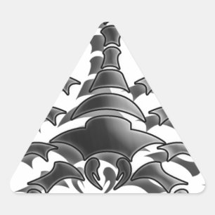 Scorpion Triangle Sticker