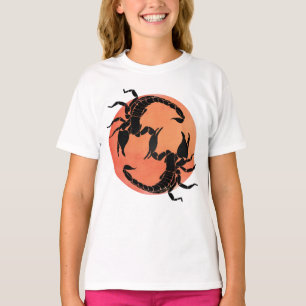 Scorpion Tribal Graphic Design T-Shirt