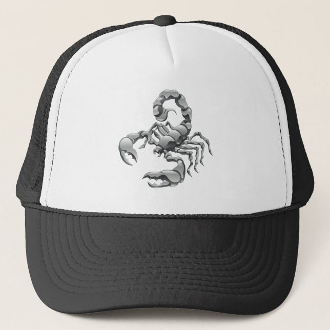 scorpion trucker hat (Front)