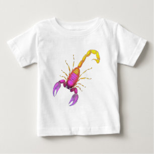Scorpion Watercolor Baby T-Shirt