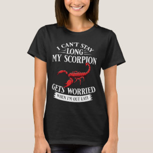 Scorpion Zodiac Insect Tail Cute T-Shirt