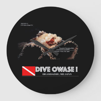 Scorpionfish on the sponge large clock