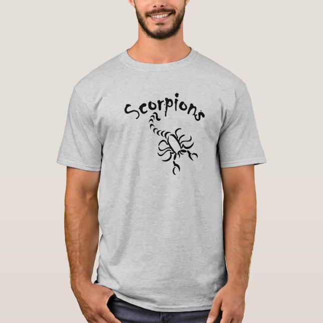 Scorpions Adult Shirt (Front)