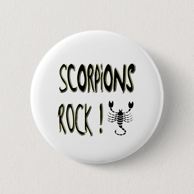Scorpions Rock! Button (Front)