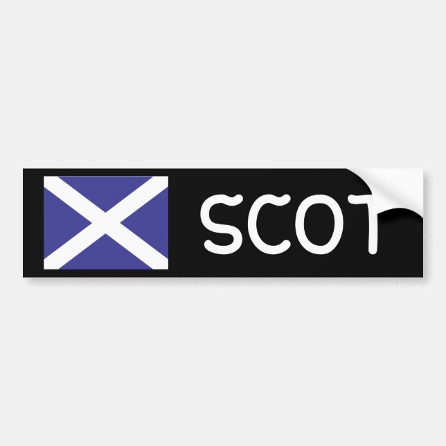 SCOT Bumper Sticker (Front)