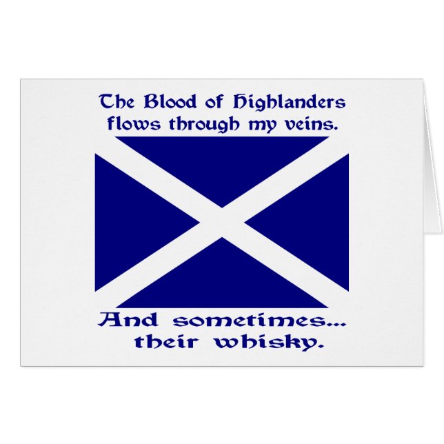 Scot Highlander Blood & Whisky (Front Horizontal)