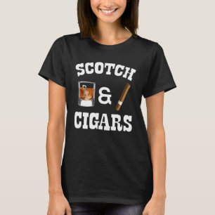 Scotch Drinker Cigar Smoker Shirt Ideal Class Men