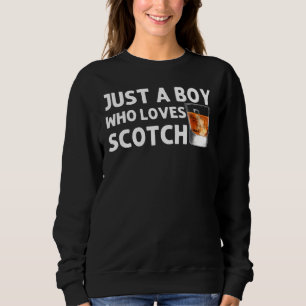 Scotch Drinkers Men Women Scotch Whiskey  1 Sweatshirt
