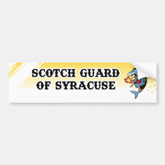 Scotch Guard Bumper Stick Sticker