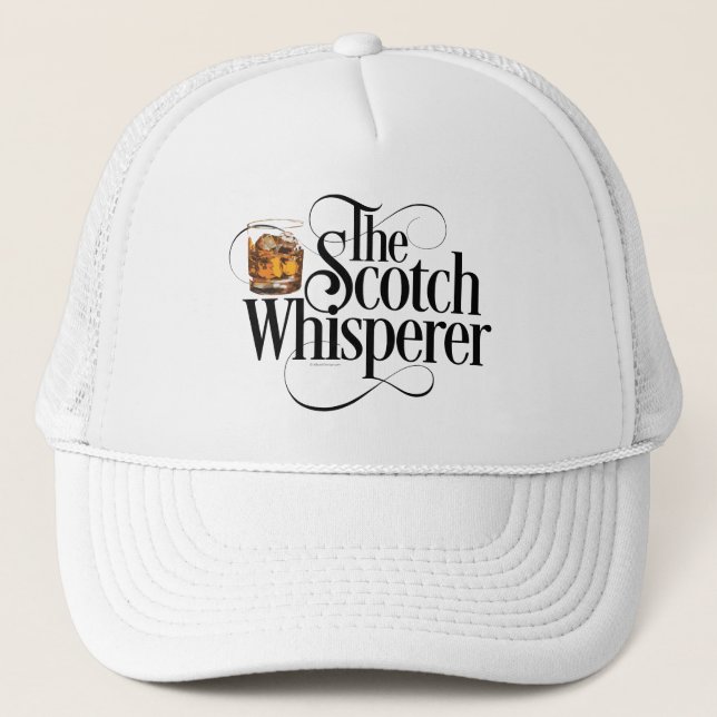 Scotch Whisperer Trucker Hat (Front)