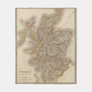 Scotland 12 fleece blanket