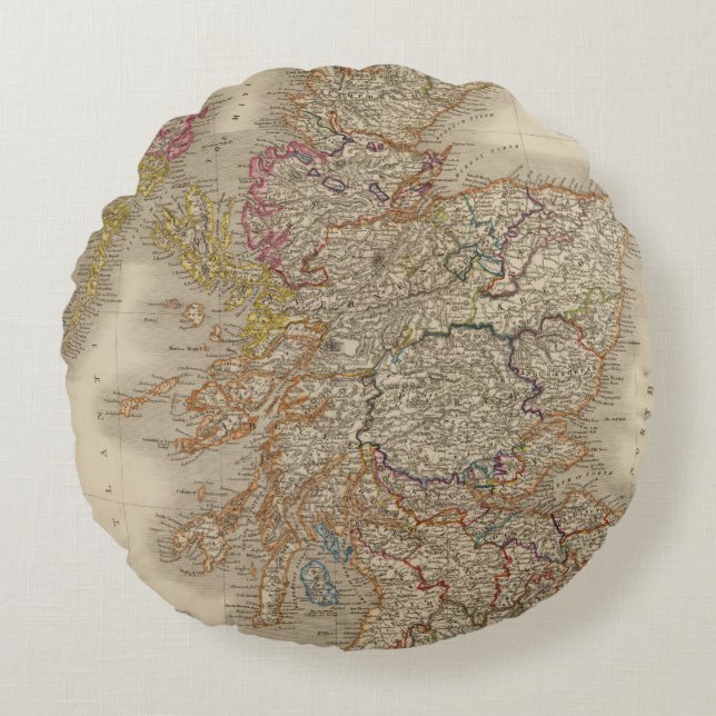 Scotland 12 round cushion (Front)