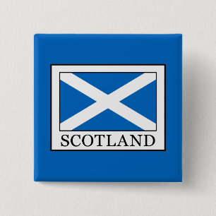 Scotland 15 Cm Square Badge