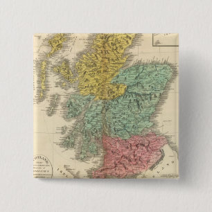 Scotland 18 15 cm square badge