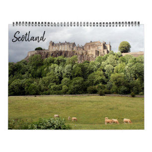 scotland 2025 large calendar