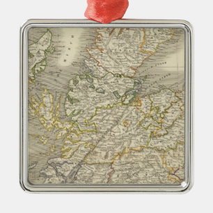 Scotland 24 metal tree decoration