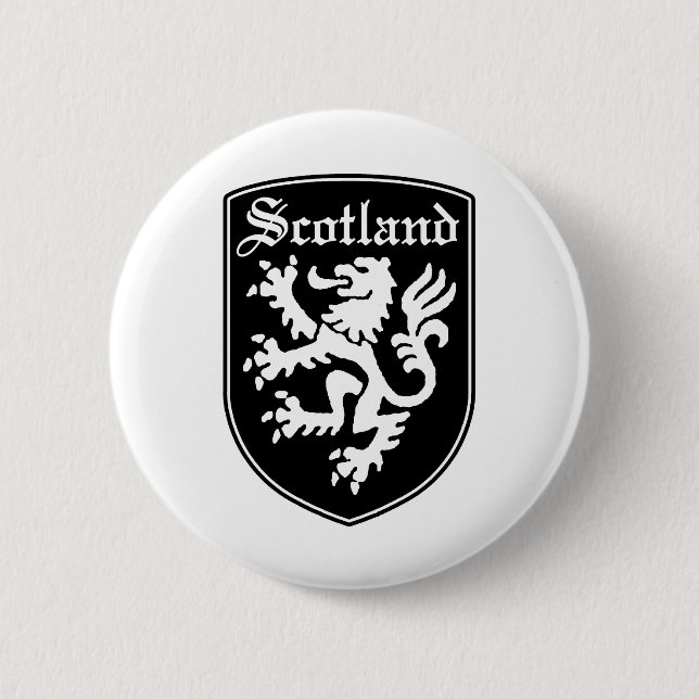Scotland 6 Cm Round Badge (Front)