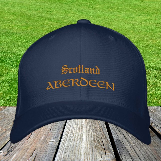 Scotland & ABERDEEN fashion / Scottish Patriots Embroidered Hat (Creator Uploaded)