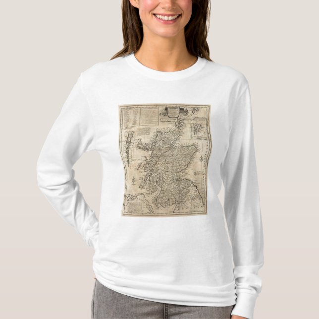 Scotland and Northern Britain T-Shirt (Front)