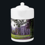Scotland Armadale Castle Donald / MacDonald Clan<br><div class="desc">Armadale Castle, on the Isle of Skye, is considered the spiritual home of Clan Donald/MacDonald, . This design features a photograph of an ancient portion of Armadale Castle and some of the flowers in the nearby garden. The chiefs of the Clan Donald held the title of Lord of the Isles...</div>