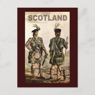 Scotland Art Postcard