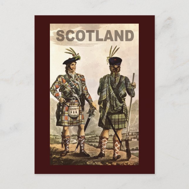 Scotland Art Postcard (Front)