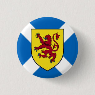 Scotland Badge - Cross & Lion
