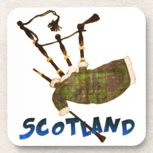 Scotland Bagpipes Coaster