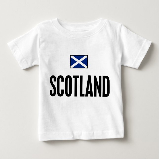 Scotland Bold Baby T-Shirt (Front)